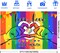 Pride Decorations Banner Backdrop Pride Month Decorations LGBT Gay Pride Decorations Love is Love Banner Backdrop Photo Booth Background for Rainbow Theme Party Supplies